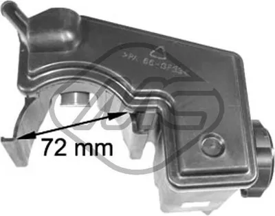 Produktbild von Metalcaucho 03777 Ausgleichsbehälter Hydrauliköl-Servolenkung für CITROËN Berlingo / Berlingo First (MF, GJK, GFK) passend für PEUGEOT PARTNER Kasten