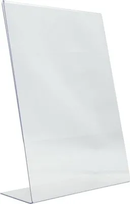 Produktbild von Securit Tischaufsteller Acrylic DIN A5 hoch schräg