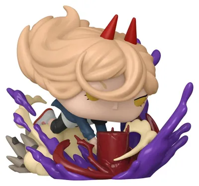 Produktbild von Funko POP! Deluxe Chainsaw Man – Power mit Blut-Hammer Vinylfigur Anime Sammelfigur