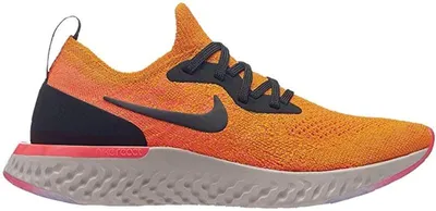 Produktbild von Nike Epic React Flyknit Black Orange (GS) - EU 38