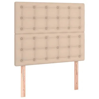 Produktbild von Kopfteil Cappuccino 80x5x118/128 cm Kunstleder