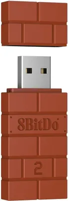Produktbild von 8BitDo Wireless Bluetooth USB Adapter 2, Kompatibilní s Windows/macOS/Steam/Switch/Raspberry Pi