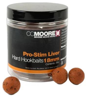 Produktbild von CCMoore Hard Hookbaits Pro-Stim Liver - 18mm 35St.