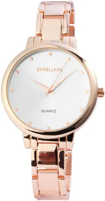Produktbild von Excellanc Damenuhr mit Metallarmband