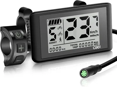 Productafbeelding van Display e-bike C961 - 2,7 inch - IP65 - Geschikt voor Bafang BBS01B, BBS02B en BBSHD