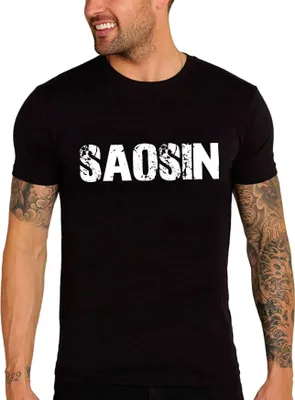 Produktbild von Herren Grafik T-Shirt Saosin Öko-Verantwortlich Vintage Jahrgang Kurzarm Lustige Druck Geburtstag Geschenk Mann