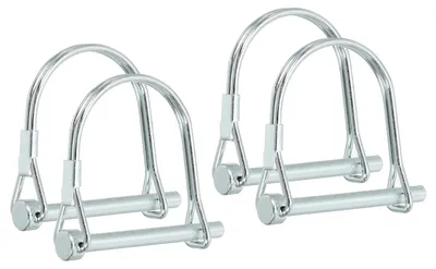 Immagine prodotto di 4 viti di fissaggio per mozzo di diametro 5 x 50 mm, utilizzate per il collegamento di rimorchi