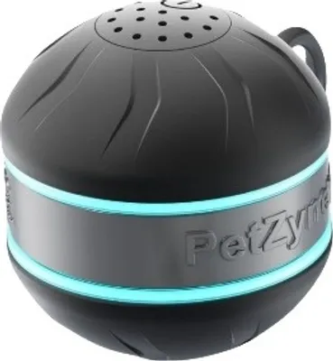 Produktbild von INF Interaktives Haustierspielzeug für Katzen - Intelligenter Teaser-Tumbler-Ball Schwarz