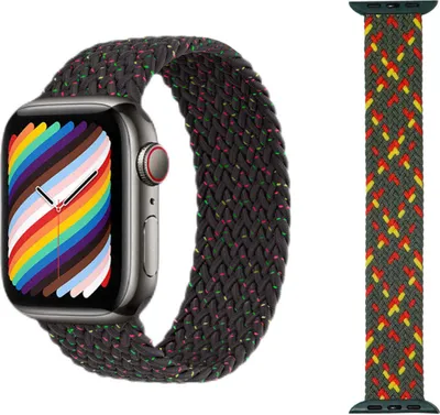 Obrázek produktu pro Pro Apple Watch Series 9 8 7 41 / 6 SE 5 4 40 / 3 2 1 38mm Náhradní nylonový řemínek k hodinkám