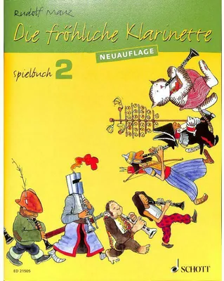 Produktbild von Die fröhliche Klarinette. Spielbuch 02