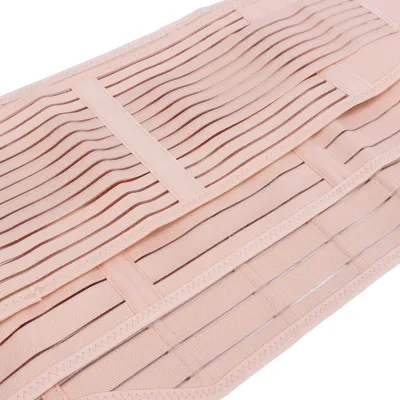 Image de Ceinture post-partum après une opération, césarienne, soutien abdominal, ceinture de convalescence, bande de bandage pour les soins postnataux, abricot L