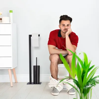 Produktbild von Toilettensitz in Mattschwarz