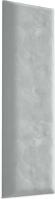 Immagine prodotto di Muralo PANNELLO IMBOTTITO Tappezzeria da parete Cuscino da parete Testata del letto Pannello da parete Magic Velvet grigio cenere 2239 80 cm x 20 cm