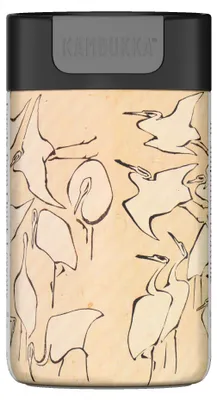 Zdjęcie produktu dla Kubek termiczny Kambukka Olympus Egrets from Quick Lessons in Simplified Drawing 300ml