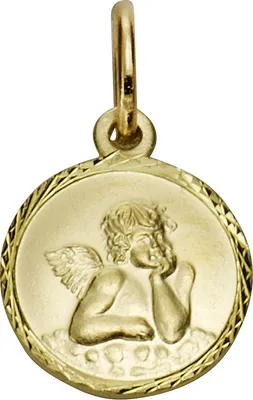 Produktbild von F Anhänger 333/- Gelbgold Engel