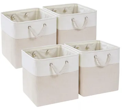 Produktbild von Omgoods – Aufbewahrungsbox, Stoff, 33x33x33 cm, geeignet für Kallax