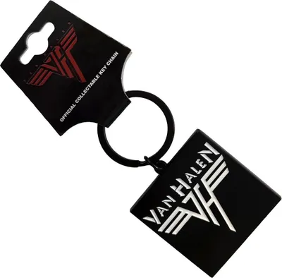 Obrázek produktu pro Van Halen - Klíčenka, retro logo RO14617 (jedna velikost) (černá)