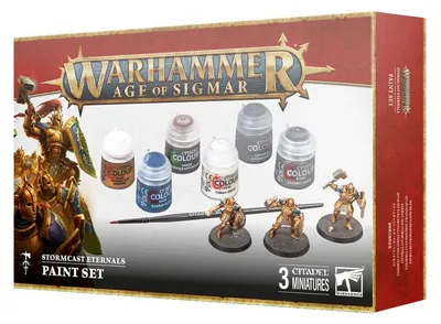 Zdjęcie produktu dla Warhammer (S) Age of Sigmar: Zestaw farb Stormcast Eternals