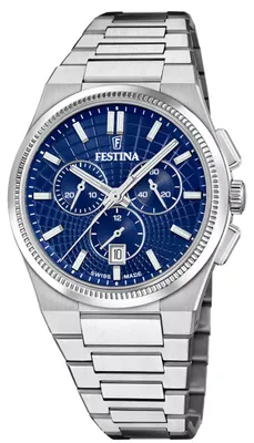Produktbild von Festina Chronographen Rivé Swiss Made Blue