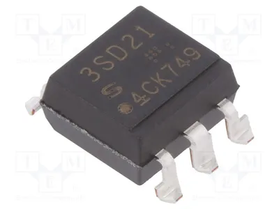 Produktbild von 1x Optotriac 6 bei Nullschaltung Kanäle: 1 PC3SD21YX Opto-Triacs 5kV