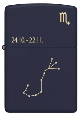 Produktbild von Navy Blau matt gelasert Scorpio 60006939