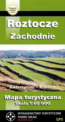 Produktbild von Western Roztocze 1:60.000. Touristenkarte. Ausgabe 2025.