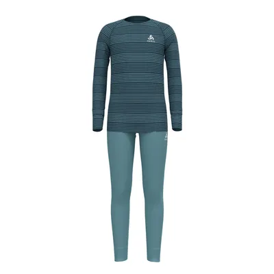 Produktbild von ODLO Set long ACTIVE WARM ECO SET 21017 reef waters - blue wing 104