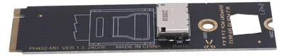 Image de Carte adaptateur hôte PCIE 3.0 M.2 Mkey vers Oculink SFF-8611 SFF-8612 pour SSD PCIe NVMe PH492-MD
