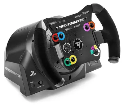 Zdjęcie produktu dla Thrustmaster TM Open Wheel Add-On, PC, PlayStation 4, PlayStation 5, Xbox One, Koło wyścigowe, Czarny, 6 przycisków, Thrustmaster, TX and T300 servo bases, T-GT, TS-XW, and TS-PC Racer