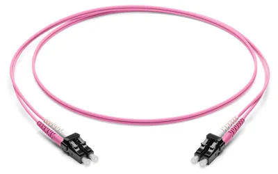 Image de Corning Câble patch fibre optique LC/LC OM4 50/125,2m,vi F050502Q2Z20002M-VI (F050502Q2Z20002M-VI)