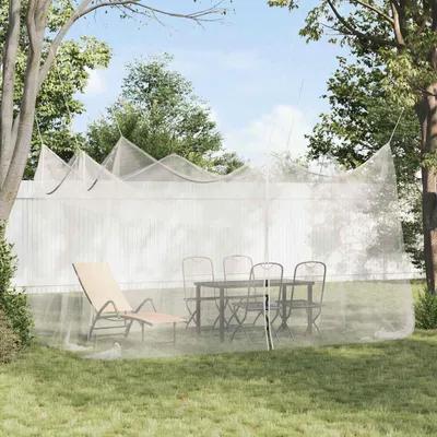 Produktbild von Möbel Garten Moskitoschutznetz 220 Mesh Weiß 3 x 4,5 x 2,5 m - Moskitonetze &53554