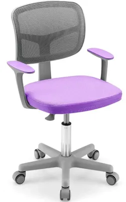 Obrázok produktu pre Detská ergonomická stolička PG98828FR-GL, nosnosť až 150 kg, fialová – A
