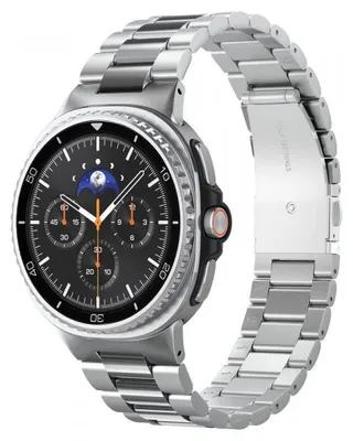 Produktbild von Spigen Modern Fit 316L, Band, Smartwatch, Edelstahl, Apple, Watch 8 (40mm), Watch 8 (44mm), Watch 8 Classic (46mm), Edelstahl