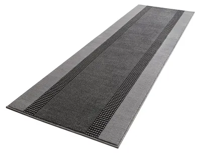 Zdjęcie produktu dla Hanse Home | Dywan nowoczesny Basic - 80 cm x 500 cm - Szary - Elegancki, Trwały, Antyelektrostatyczny