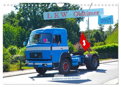 Produktbild von LKW - Oldtimer (Wandkalender 2027 DIN A4 quer), CALVENDO Monatskalender