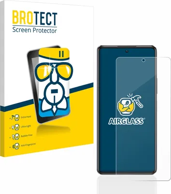 Produktbild von BROTECT Schutzglas für Infinix Note 30 Pro Schutzfolie Panzer Folie Glas Display Schutz klar