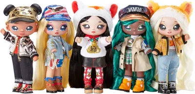 Produktbild von MGA Entertainment Na! Na! Na! Surprise 2-in-1 Fashion Doll and Purse Glam Series 2, sortiert