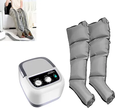 Produktbild von Lymphdrainage Gerät, für Beine, Füße, Massagegerät, 4 Luftkammernr, Zeit & 10 Temperatur