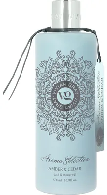 Obrázok produktu pre Sprchový gél Aroma Selection Amber & Cedar (kúpeľový a sprchový gél) 500 ml