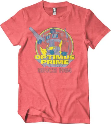 Produktbild von Optimus Prime - Since 1984 T-Shirt - Medium - RedHeather