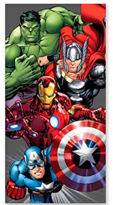 Zdjęcie produktu dla Ręcznik - 70x140 cm - Avengers ( 110051)