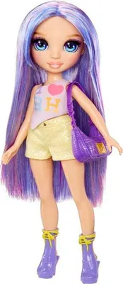 Produktbild von Rainbow High Modepuppe, Violett, 27 cm, Themenmodus Puppe zum Sammeln