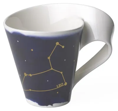Produktbild von NewWave Stars Becher mit Henkel Loewe/Leo 130 x 95 x 113 mm, 240 ml | Villeroy & Boch | Art.-Nr. 1016165817 | EAN 4003686394131