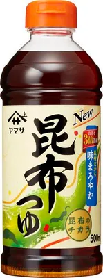 Immagine prodotto di Yamasa | Kombu Tsuyu - 500 ml - Brodo di base - Cucina giapponese - Salsa di soia