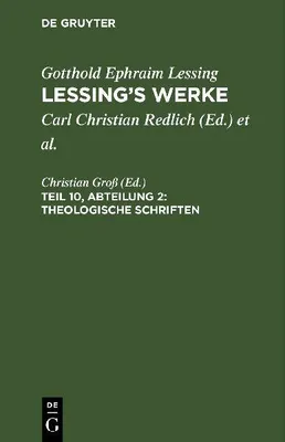Produktbild von Theologische Schriften
