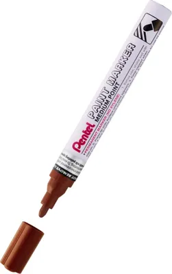 Zdjęcie produktu dla Marker olejny brązowy Pentel