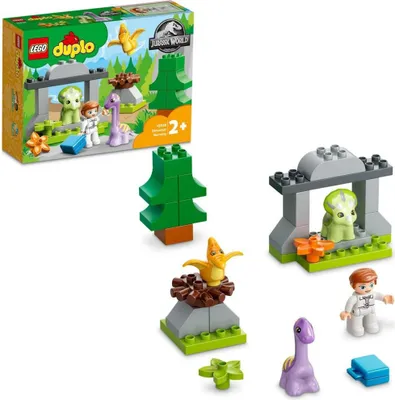 Zdjęcie produktu dla LEGO DUPLO Dinozaurowa szkółka, Zestaw do budowania, 2 lat(a), Plastik, 27 szt., 361 g