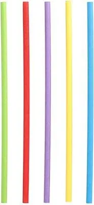 Produktbild von Trinkhalme, Papier Ø 6 mm · 20 cm farbig sortiert