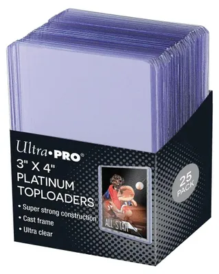 Immagine prodotto di Ultra Pro - Busta trasparente Ultra Clear Platinum da 3" x 4" - Confezione da 25 pezzi