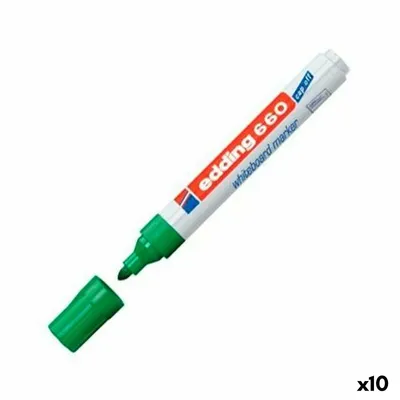 Obrázek produktu pro Popisovač Edding 661 Bílá tabule zelená 10 kusů